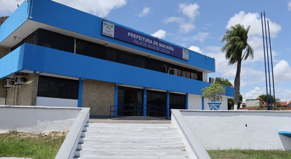 Sede da prefeitura de Macaíba. Foto: Ascom.