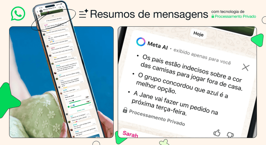 Imagem: Divulgação/WhatsApp Imagem: Divulgação/WhatsApp